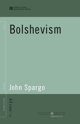 Cover image for Bolshevism (World Digital Library Edition)